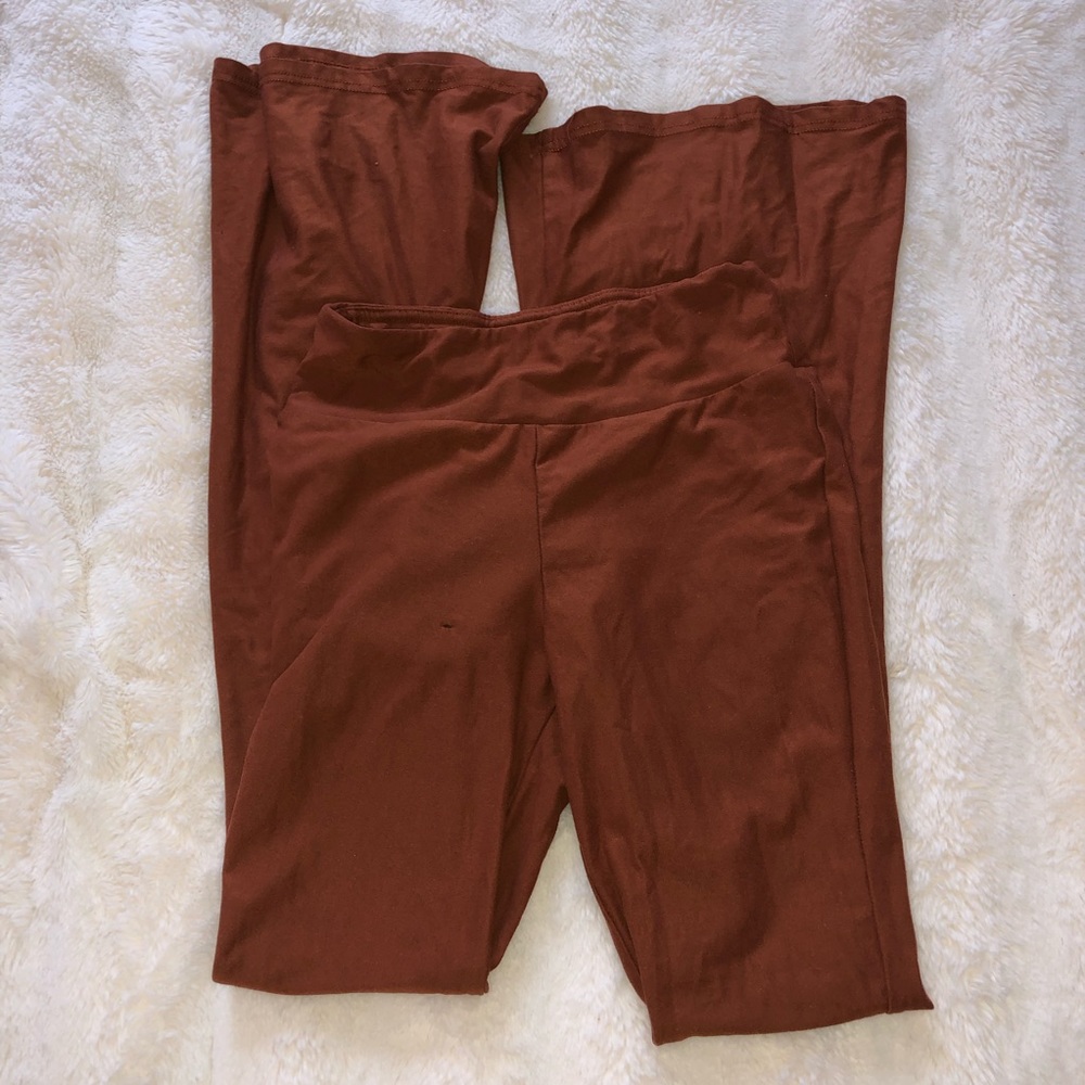 Burnt Orange bell bottom pants